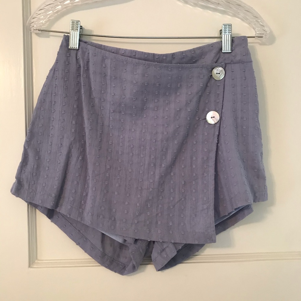 NWT blue skort